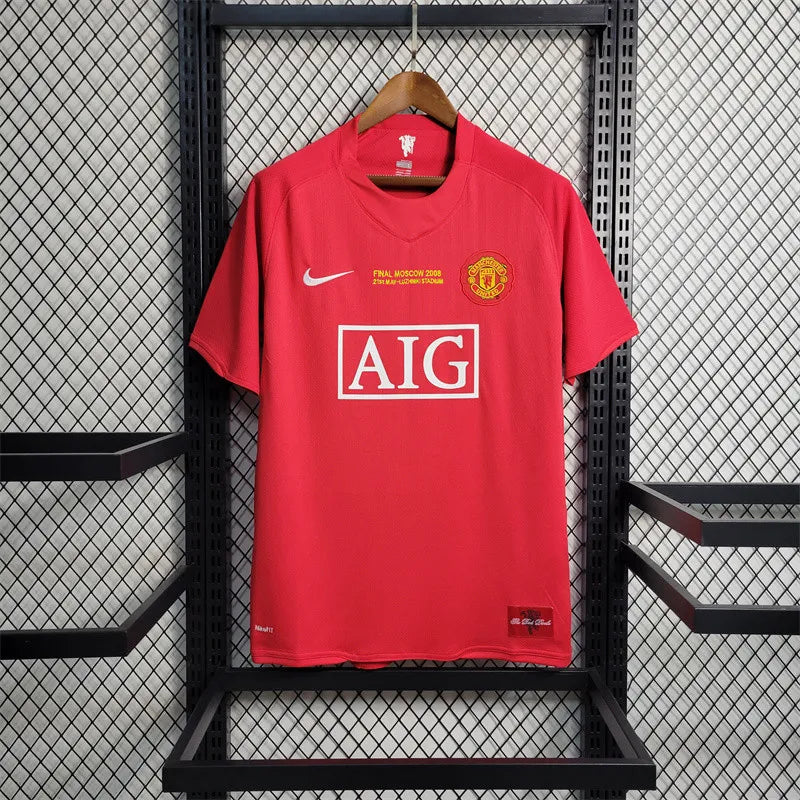 Manchester United 2007-08 Home | Retro Jersey - Image 2