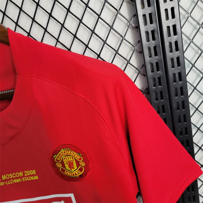 Manchester United 2007-08 Home | Retro Jersey - Image 9