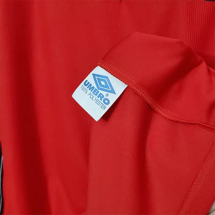 Manchester United 1998-99 Home Full Sleeve | Retro Jersey - Image 7