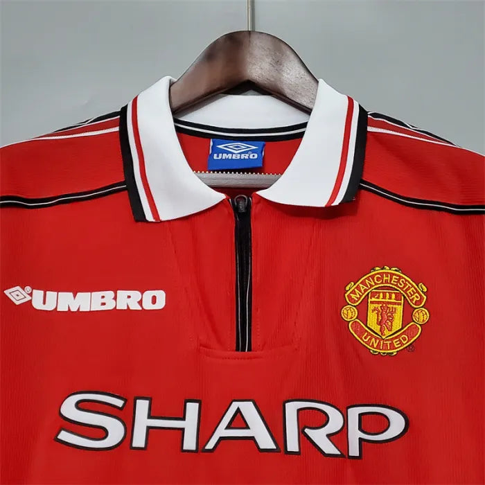 Manchester United 1998-99 Home Full Sleeve | Retro Jersey - Image 2