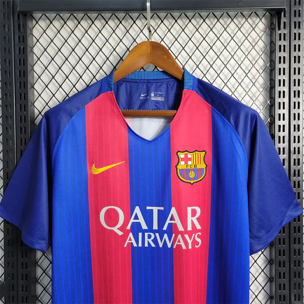 Barcelona 2016-17 Home | Retro Jersey - Image 6