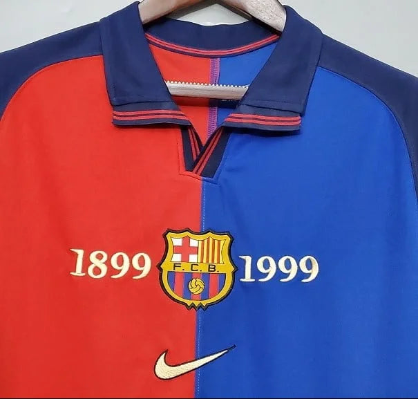 Barcelona 1999-00 Home | Retro Jersey - Image 2