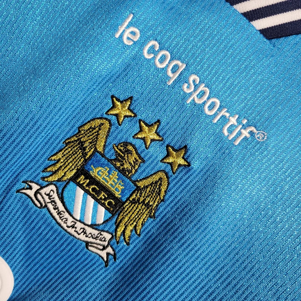 Manchester City 1999-00 Home | Retro Jersey - Image 5