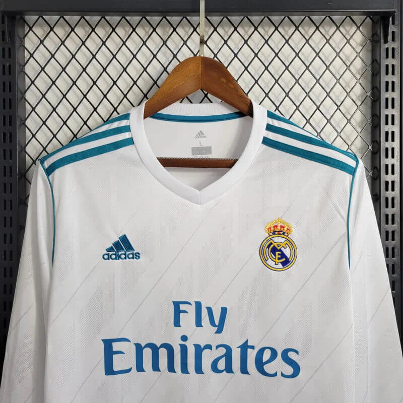 Real Madrid 2017-18 Home FS | Retro Jersey - Image 2