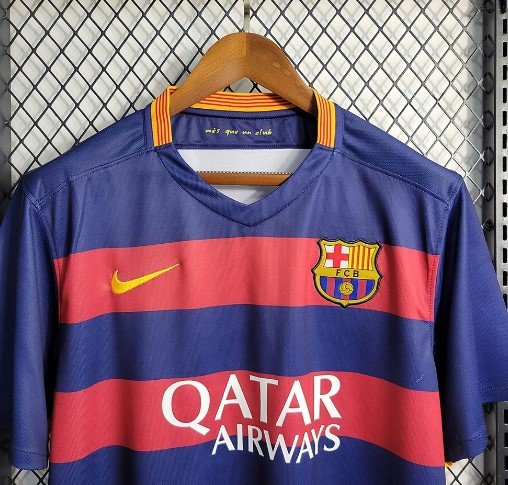 Barcelona 2015-16 Home | Retro Jersey - Image 3