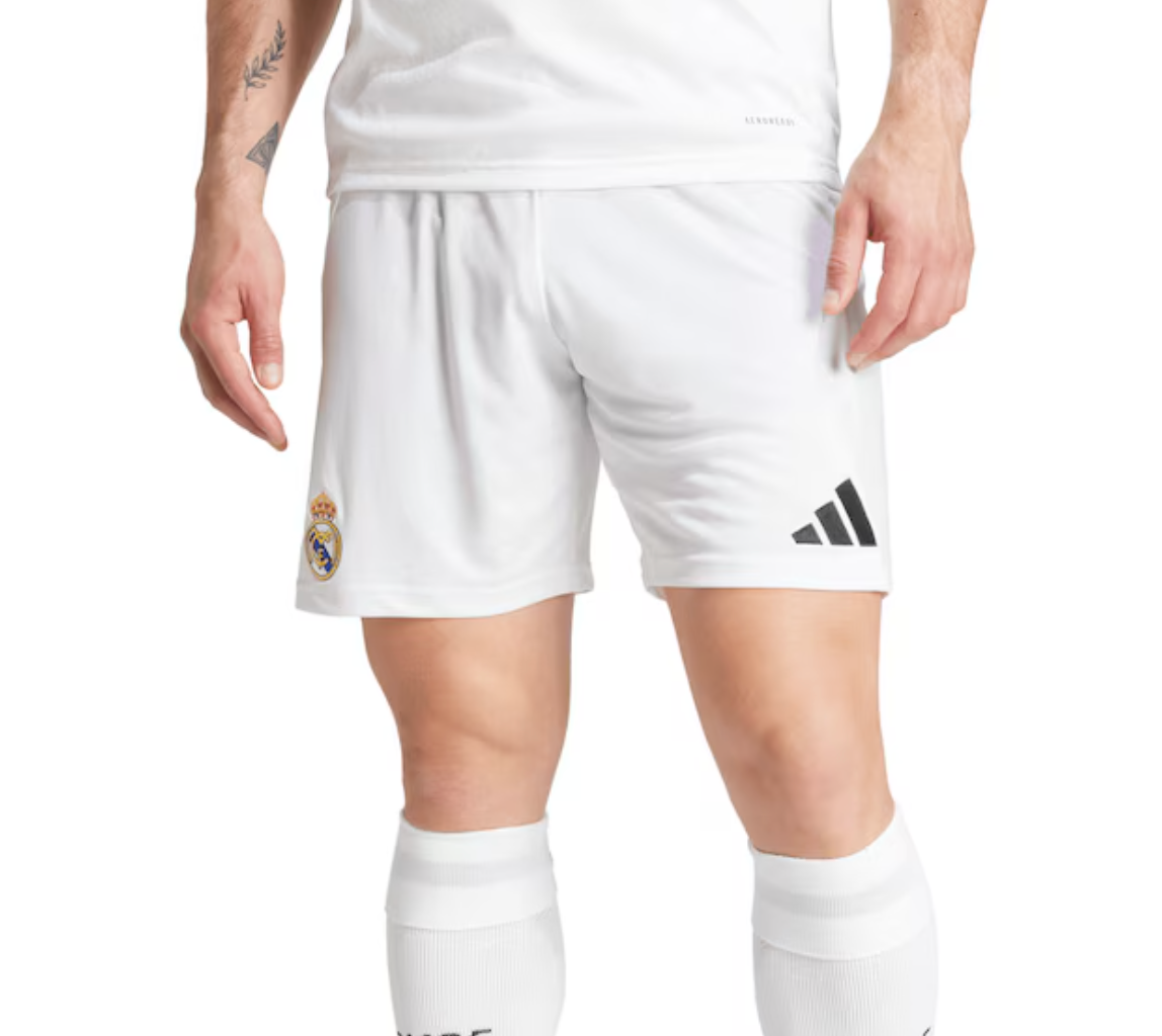 Real Madrid home shorts 24/25 - Image 2