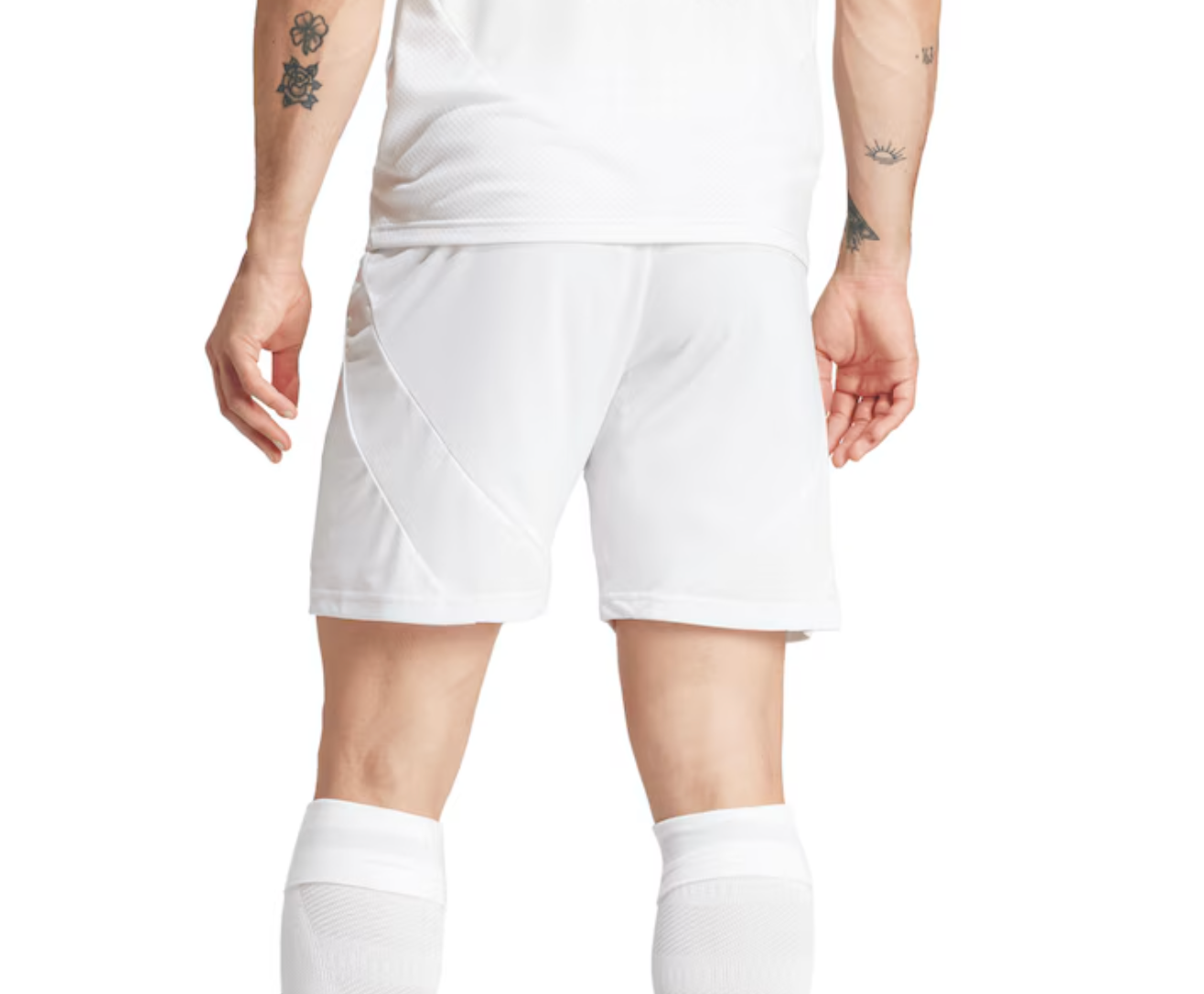 Real Madrid home shorts 24/25 - Image 3