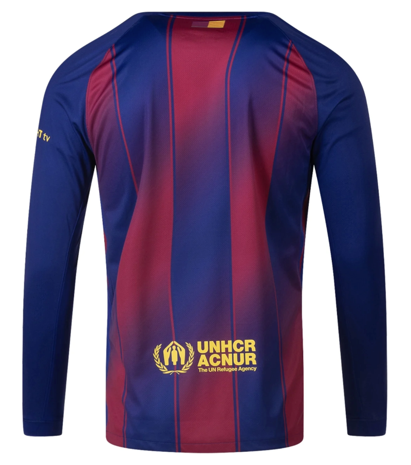 Barcelona Home 25/26 Long sleeve - Image 2